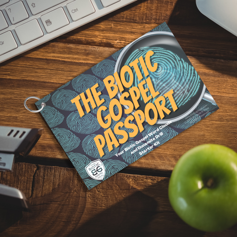 Biotic Gospel™ Passport Keyring