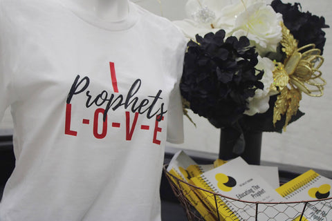 I Love Prophets T-Shirt , White