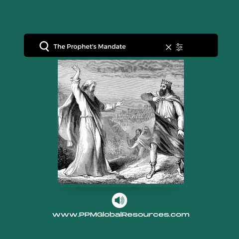 Understanding The Prophets Mandate (Mp3)
