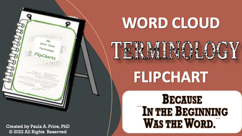 Word Cloud Terminology Flipchart (Color)