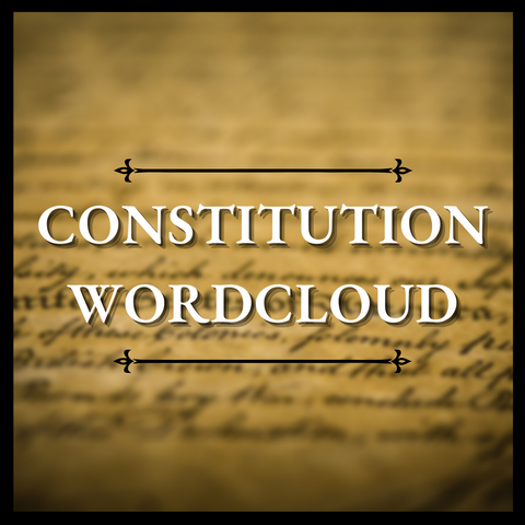 Constitution Word Cloud